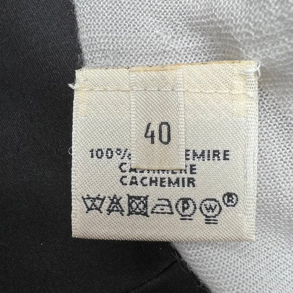 Hermes Finest Second Skin Cashmere Cloud Gray Womens Pullover Sweater EU Size 40 - Picture 14 of 14